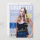 Search for magazine graduation invitations High school