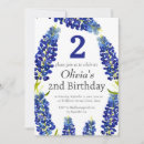 Search for 2 year old girl birthday invitations Watercolor