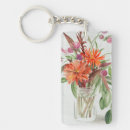 Search for mason jar key rings Floral