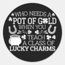 Search for pot of gold stickers Shamrock
