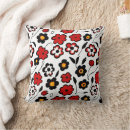 Search for red and black cushions Birthday