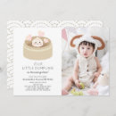 Search for dumpling invitations Cute