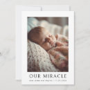 Search for miracle baby invitations Gender neutral