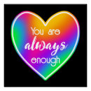 Search for you are enough posters Uplifting