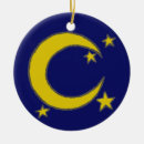 Search for crescent moon christmas tree decorations Stars