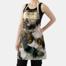 Search for emerald green aprons Watercolor