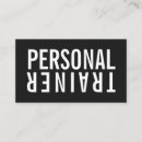Search for workout business cards Trainer