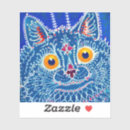 Search for louis wain cat stickers Blue
