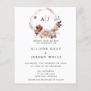 Search for autumn wedding invitations Flowers