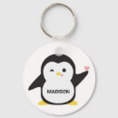 Search for cute penguins round key rings Animals