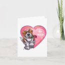 Search for st valentines day cards Saint bernard