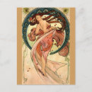 Search for mucha postcards Nouveau