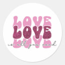Search for bubble font stickers Retro