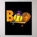 Search for funny softball posters Halloween
