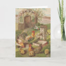 Search for vintage chicken easter cards Poultry