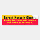Search for hussein bumper stickers Democrat