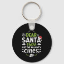 Search for naughty santa key rings Donald