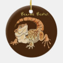 Search for bearded christmas tree decorations Lizard