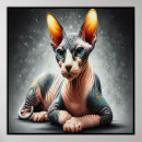 Search for hairless cat posters Kitten
