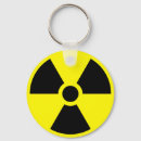 Search for radiation hazards key rings Warning