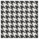 Search for black houndstooth fabric White