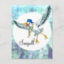 Search for funny seagull postcards Bird