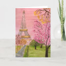 Search for paris note cards pink