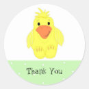 Search for cute cartoon ducks stickers Yellow
