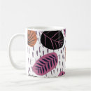 Search for tropical leaves pattern mugs Abstract