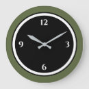 Search for minimalist black and white clocks Modern
