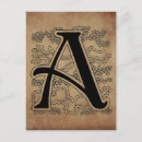 Search for calligraphy alphabet postcards Script