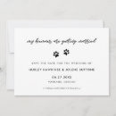 Search for canine invitations Dog
