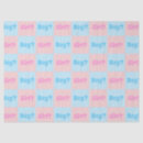 Search for gender reveal tissue paper Pink or blue