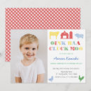 Search for petting zoo invitations Old macdonald