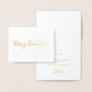 Search for ring note cards Elegant