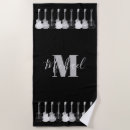 Search for guitar beach towels Musician