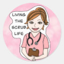 Search for funny doctor stickers Nurse