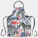 Search for pink zebra aprons Jungle