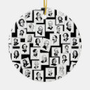 Search for portraits on christmas tree decorations Musician