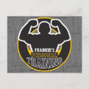 Search for trainers postcards Training