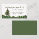 Search for outdoor services business cards Landscape