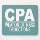 Search for funny accountant mousepads Humour
