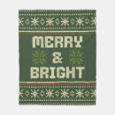 Search for christmas knit blankets Festive