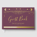 Search for plum wedding guest books Modern