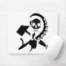 Search for black death mousepads Skull