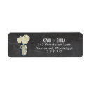 Search for rustic chalkboard return address labels Mason jar