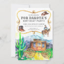 Search for desert birthday invitations Cactus