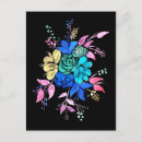 Search for neon flowers postcards Bouquet