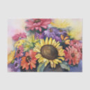 Search for sunflower decoupage tissue paper Colourful