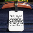 Search for friendship luggage tags Best friends forever